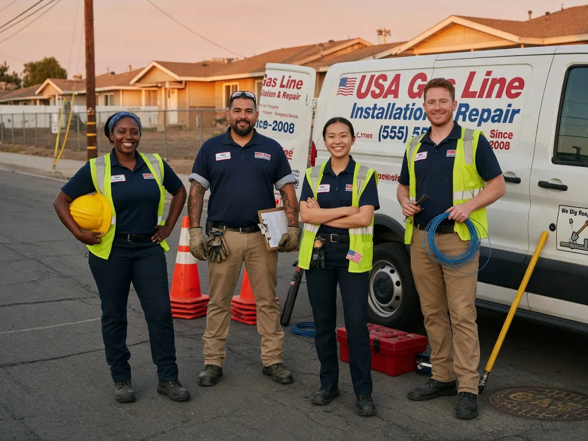Gas Line Installation company in Felton, DE